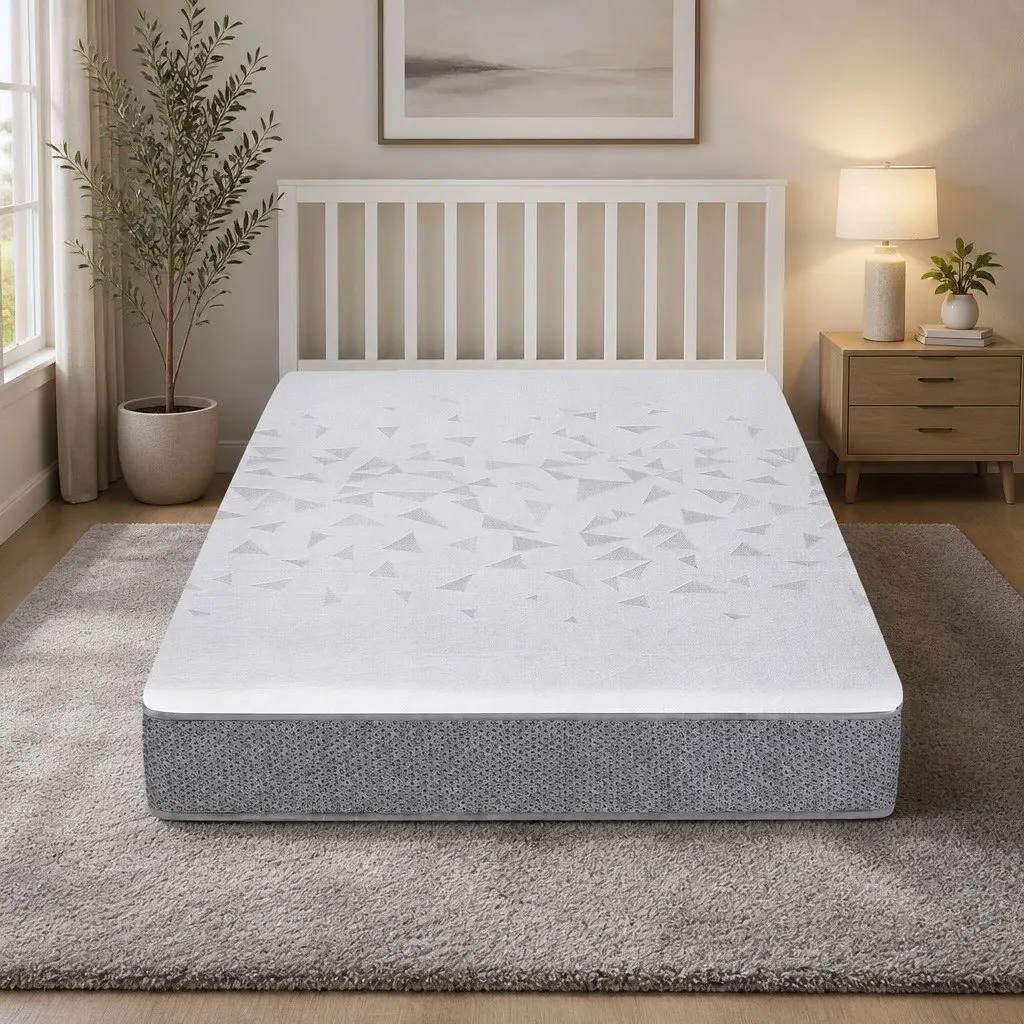 Single Mattress Reversible Foam 23cm Pocket Spring Medium Firm Support