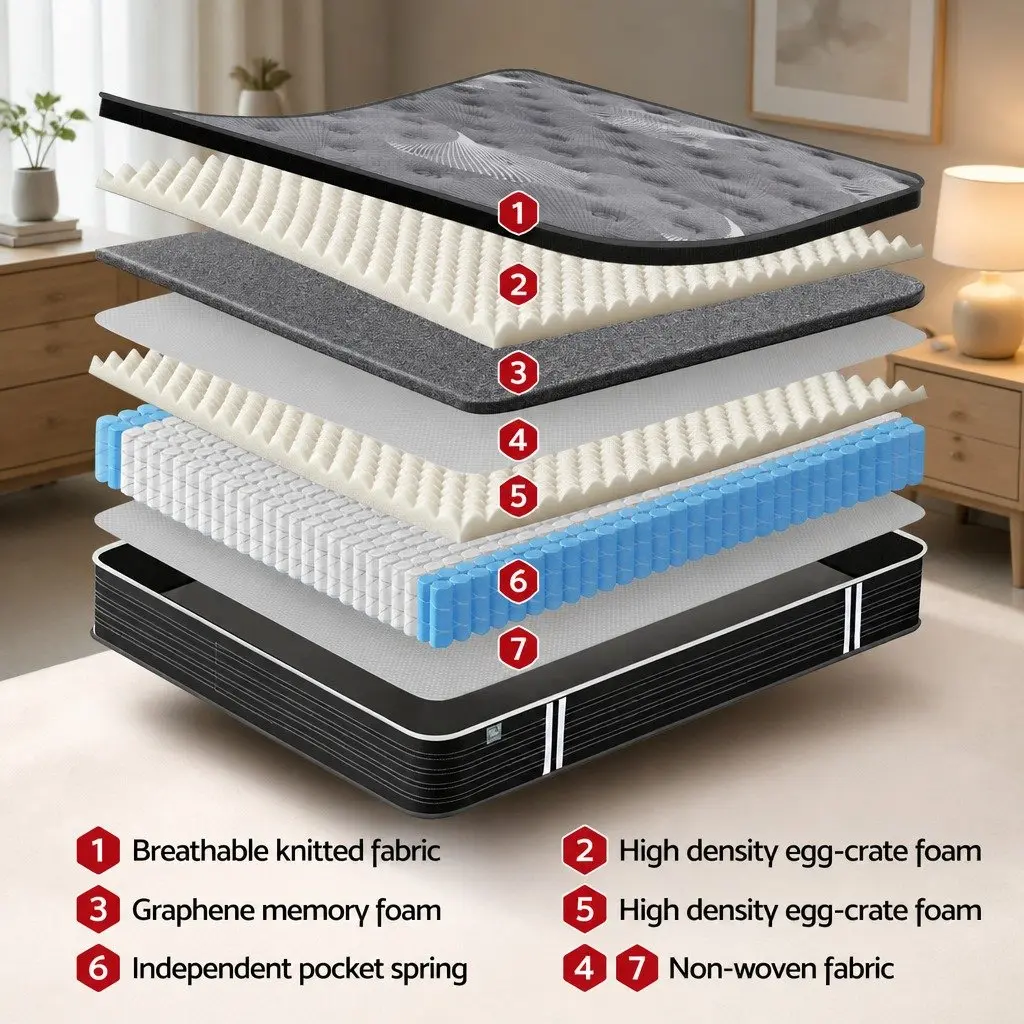 35cm Euro Top Mattress