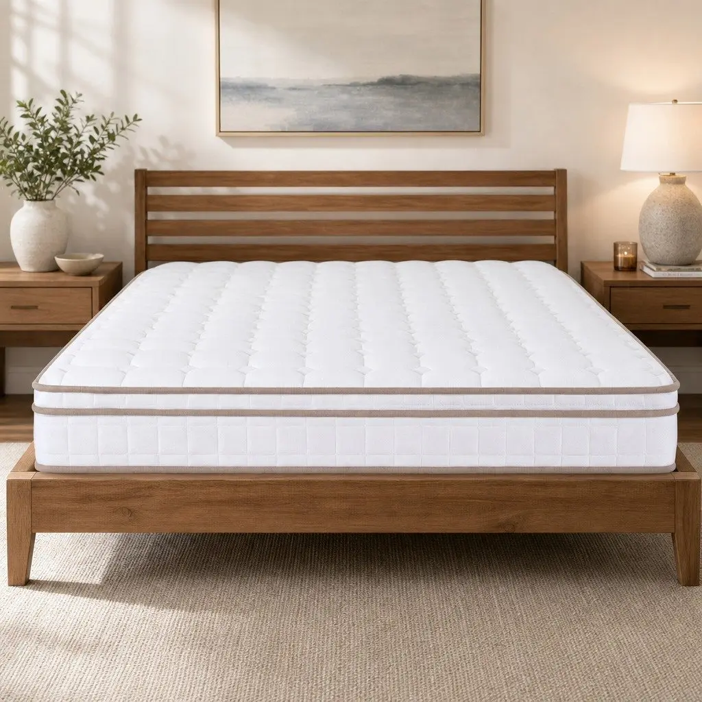 Double Mattress Firm Pocket Spring 20cm Breathable Support