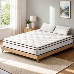 Friendly 22cm King Size Euro Top Mattress for Sleepers