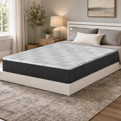 Queen Mattress 30cm Pocket Spring 5-Zone Firm Support Edge Stability Breathable
