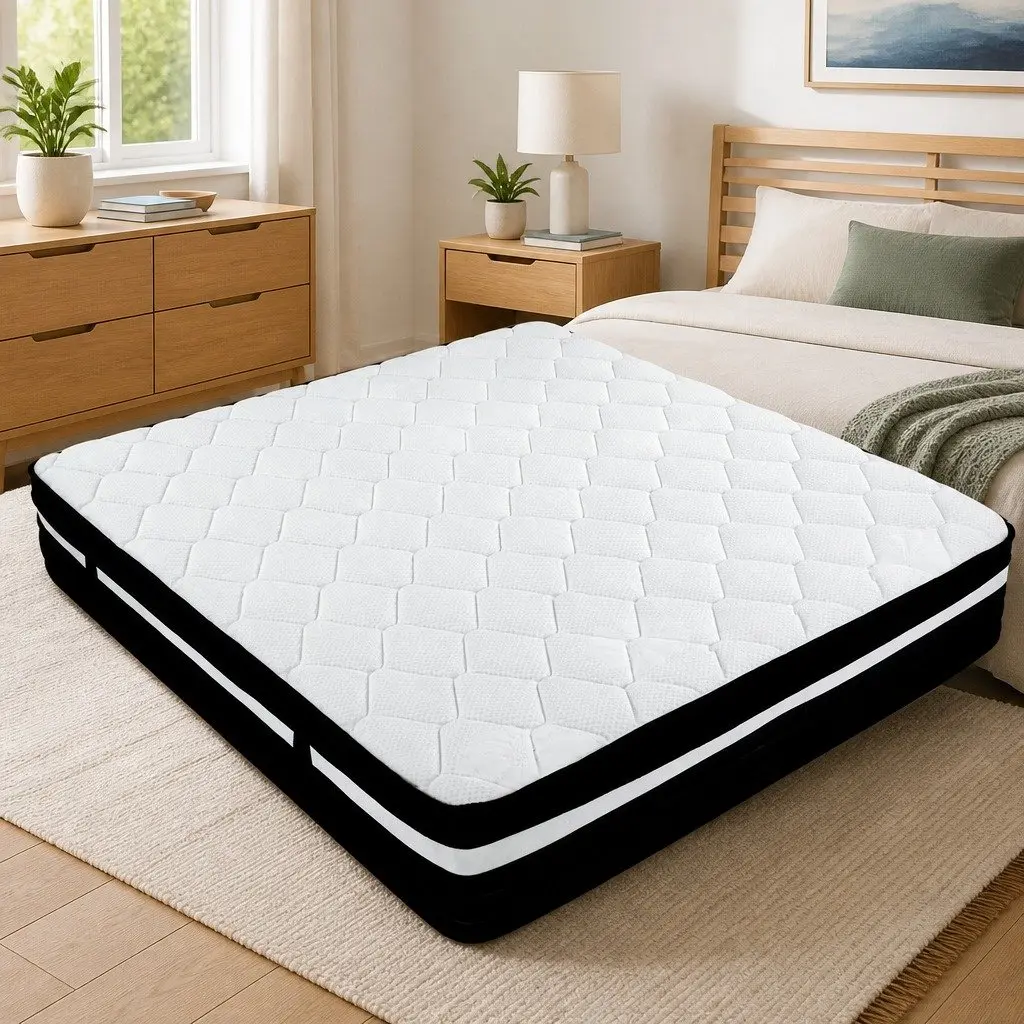 King Single Mattress Extra Firm 28cm Hypoallergenic Pocket Spring Support