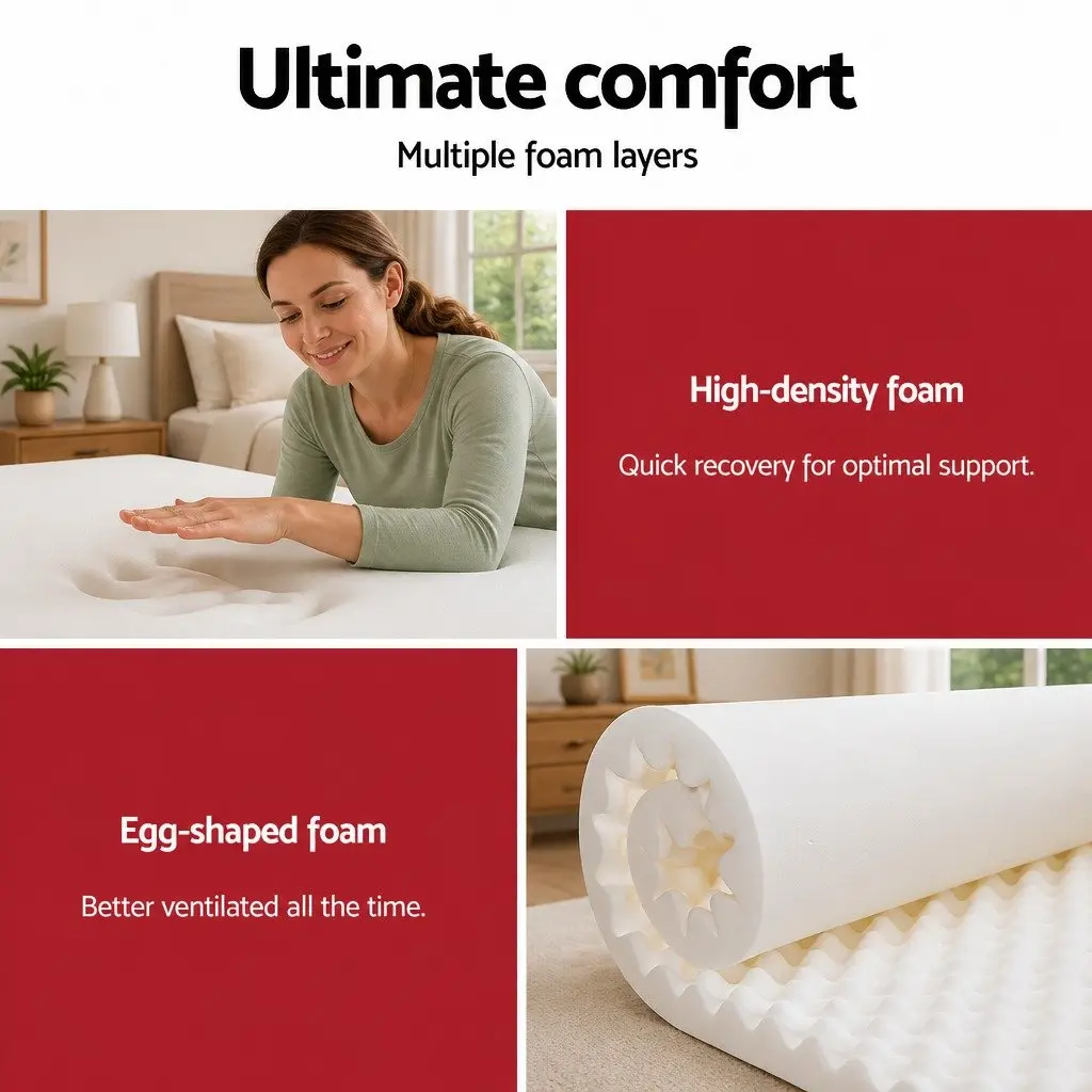 Double Mattress Ultra Firm 28cm Pocket Spring Sleep Support