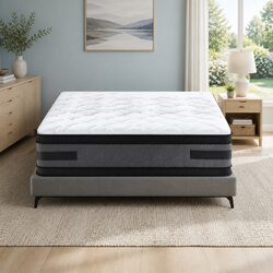 King Size Mattress 36cm Thick Cool Gel Memory Foam Double-Sided Flippable Sleep