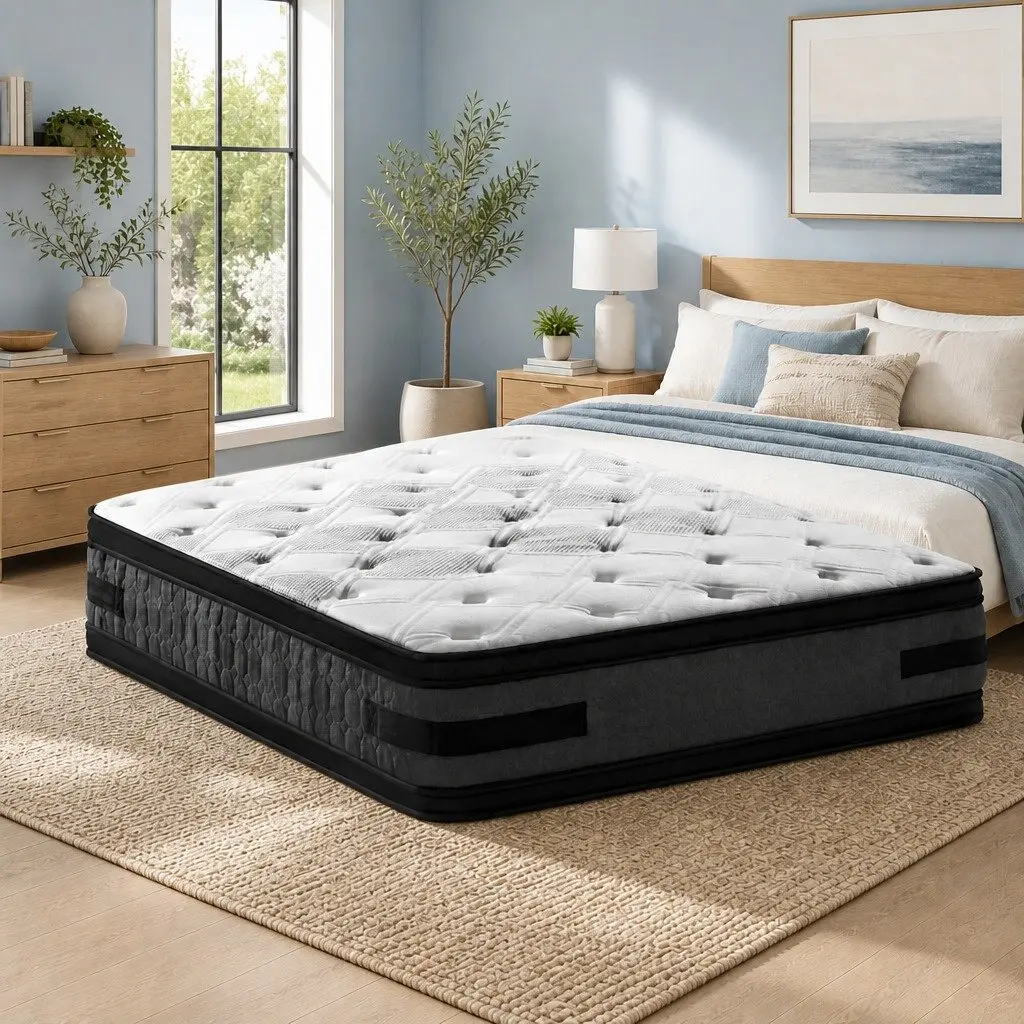 King Size Mattress Double-Sided Flippable 36cm Thick Cool Gel Memory Foam