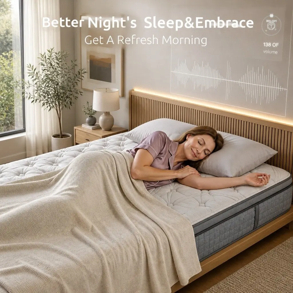 Single Mattress 33cm 7-Zone Pocket Spring 8.0 Extra Firm Dual-Row Edge Support