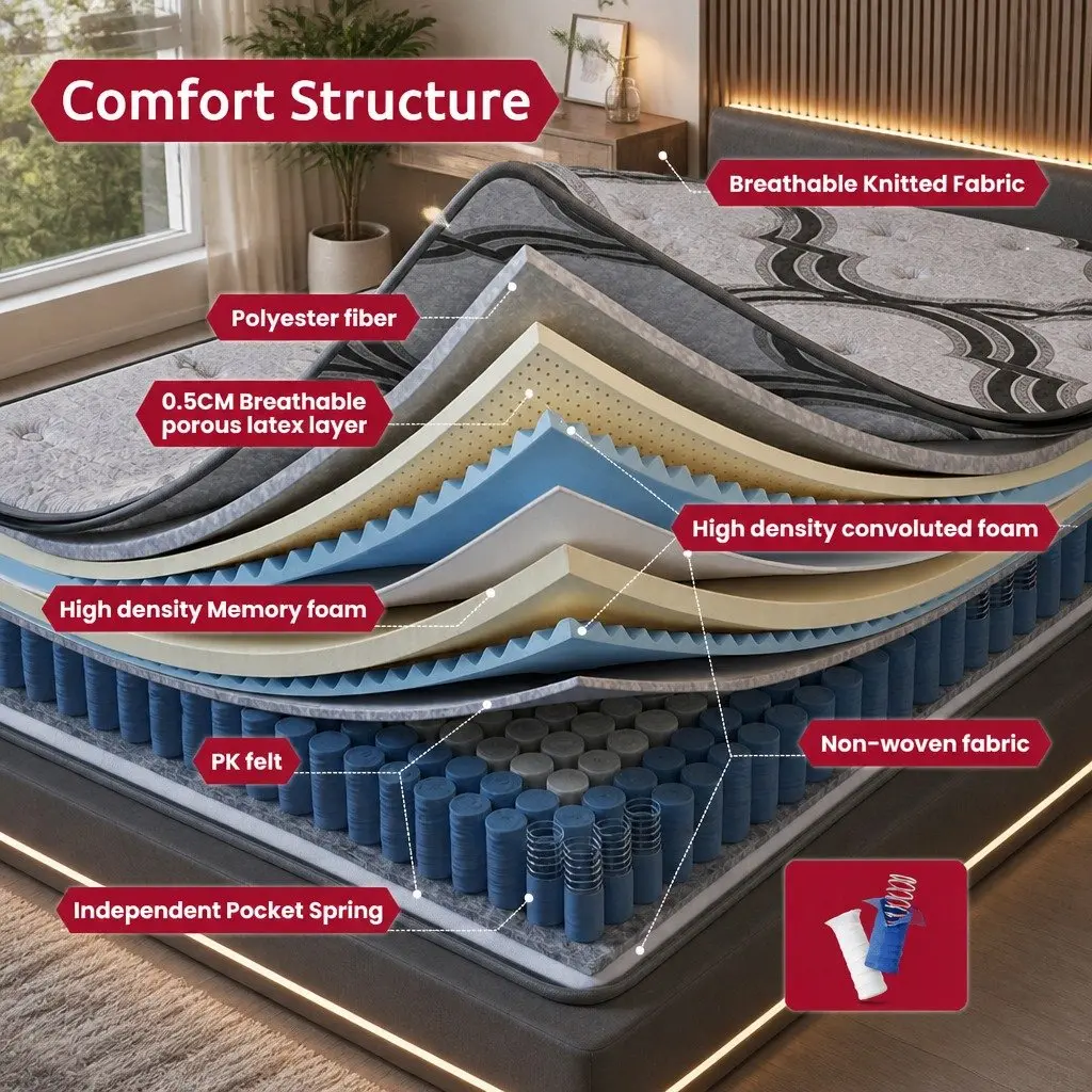 34cm Queen Mattress