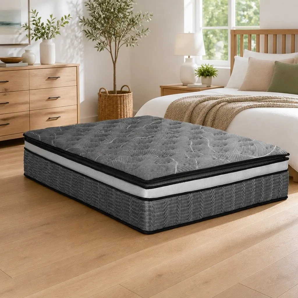 Pocket Spring Queen Mattress with Bamboo Knitted Cover