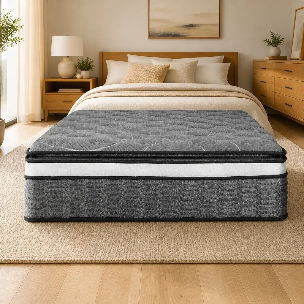 Pocket Spring Queen Mattress with Bamboo Knitted Cover