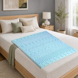 Friendly 11-Zone Memory Foam Mattress Topper for Singles