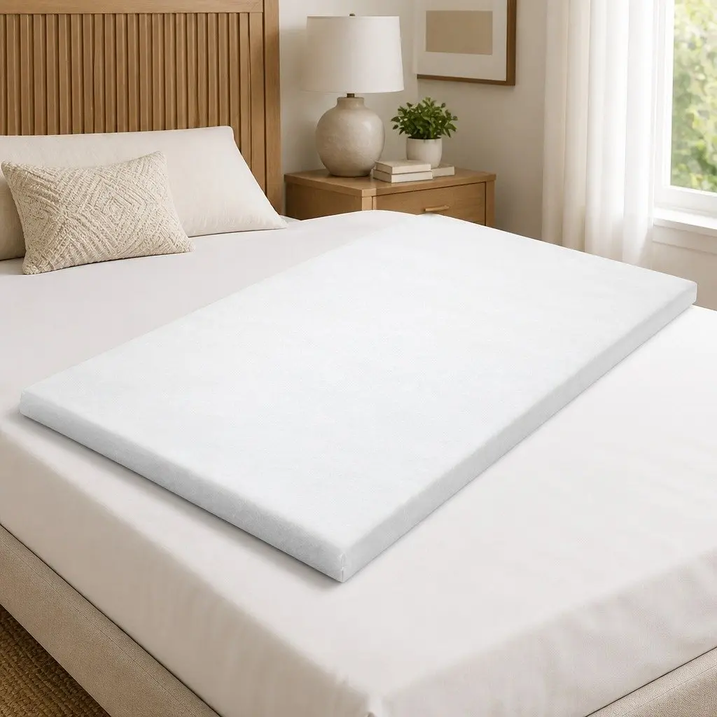 Memory Foam Mattress Topper Gel-Infused Cool Sleep Queen 5cm