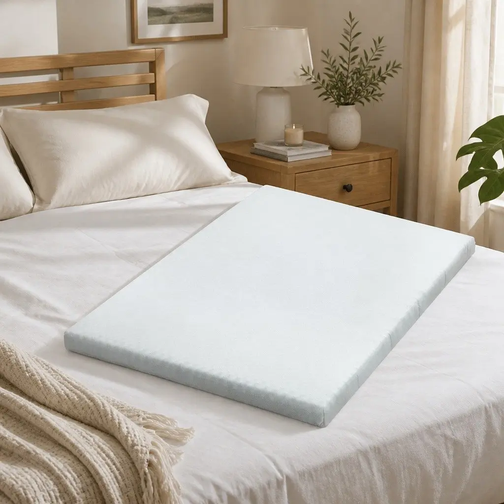 Memory Foam Mattress Topper Gel Infused Double Bed 8cm