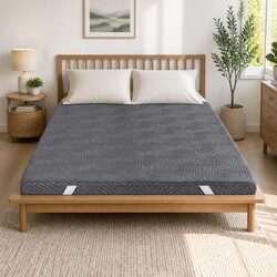 8cm Dual Layer Gel Mattress Topper for Single Beds