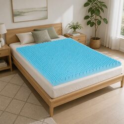 Cozy 8cm Memory Foam Mattress Topper for King Single Beds