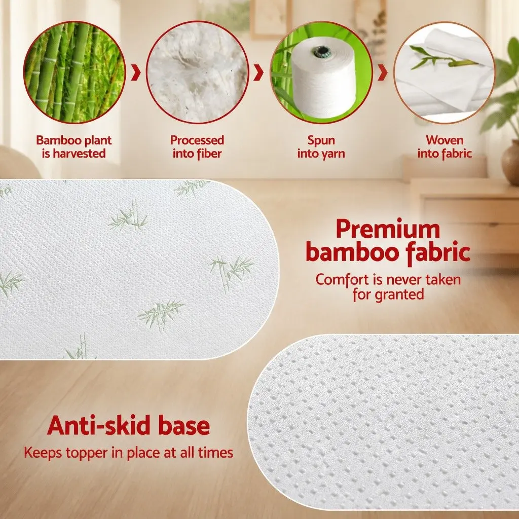 12cm Memory Foam Topper