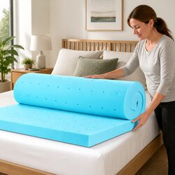 Discover Comfort with Our 8cm Cool Gel Memory Foam Topper King