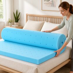 Your Sleep Companion: Memory Foam Topper for Queen Beds 8cm