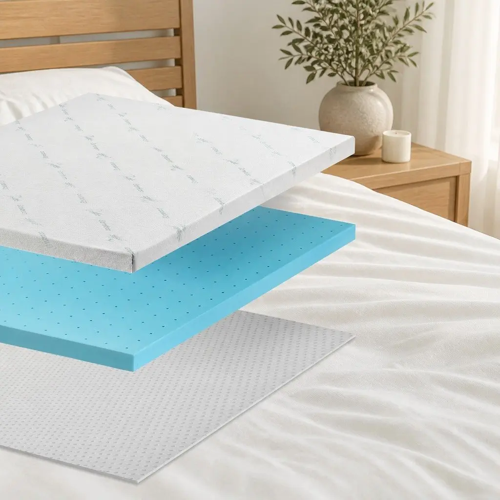 8cm Memory Foam Mattress Topper