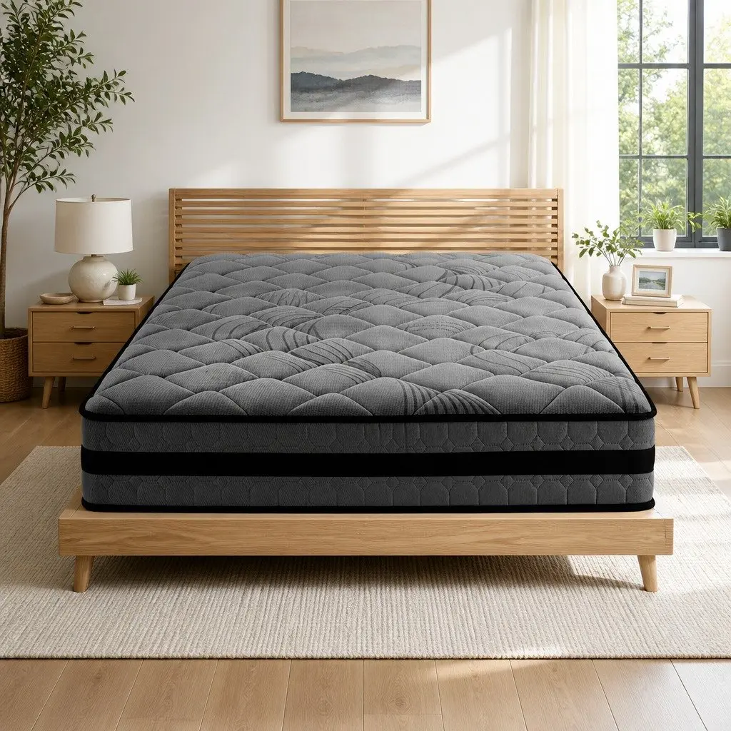 Double Mattress 22cm Pocket Spring Medium Firm Sleep Support