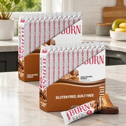 Burn Caramel Crunch High Protein Snack - 2x12 Bars