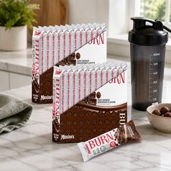 High Protein Chocolate Crunch Snack Bars 12x40g Pack x2 - Muscle Support