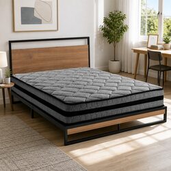Get Cozy with Our Queen Size Bed Frame and Mattress