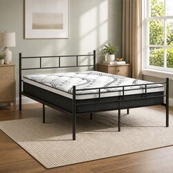 Your Perfect Double Bed Frame with Euro Top Mattress
