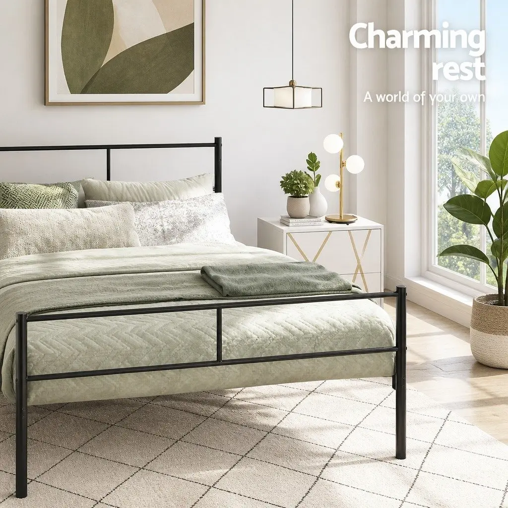 Double Bed Frame with Storage Solutions