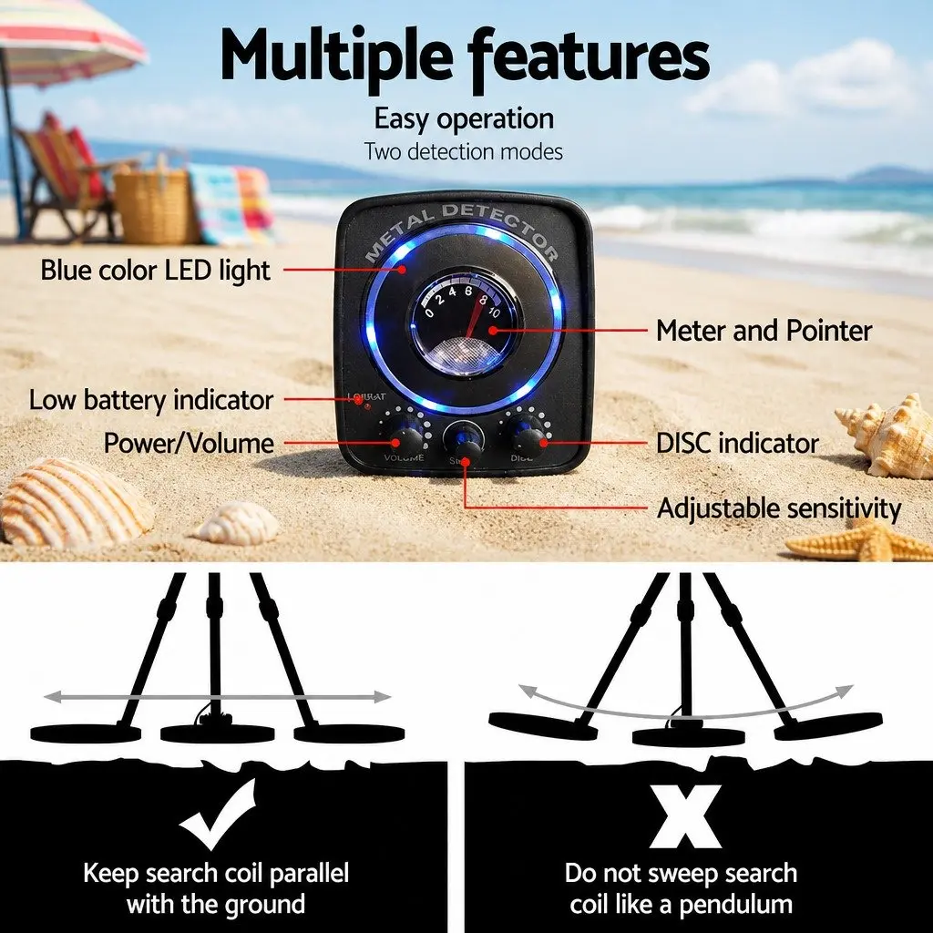 Metal Detector Pinpointer Kit