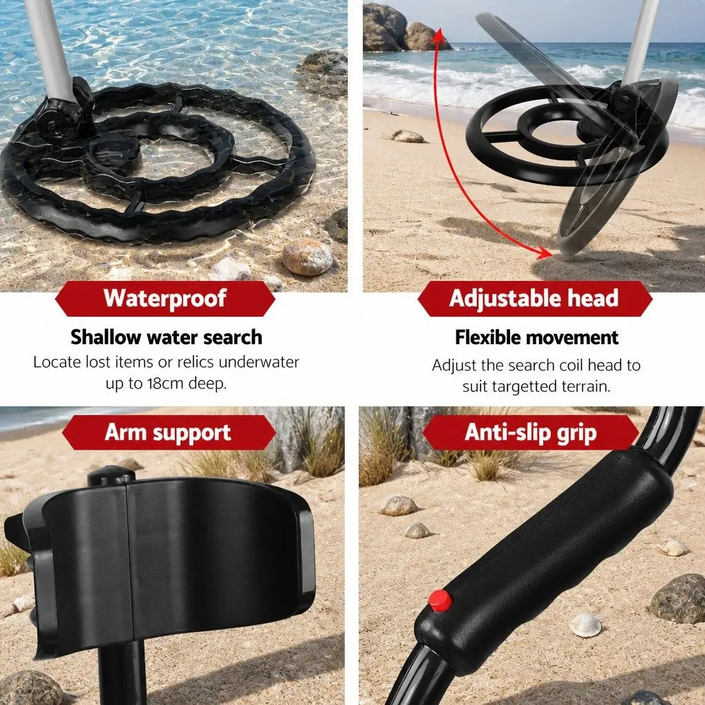 Metal Detector Pinpointer Treasure Hunter 180MM Deep Sensitive Waterproof
