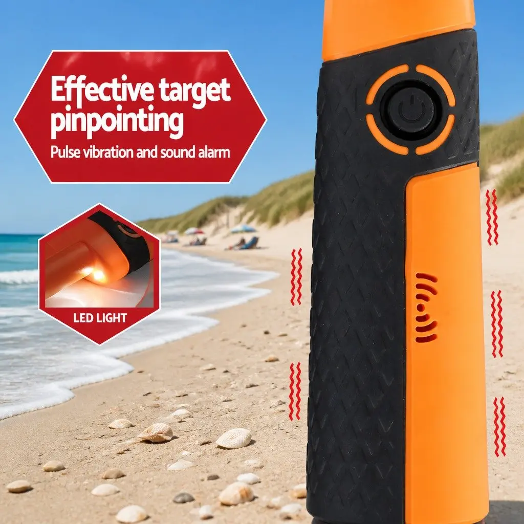 Metal Detector Waterproof Handheld 40MM Sensitive Pinpointer