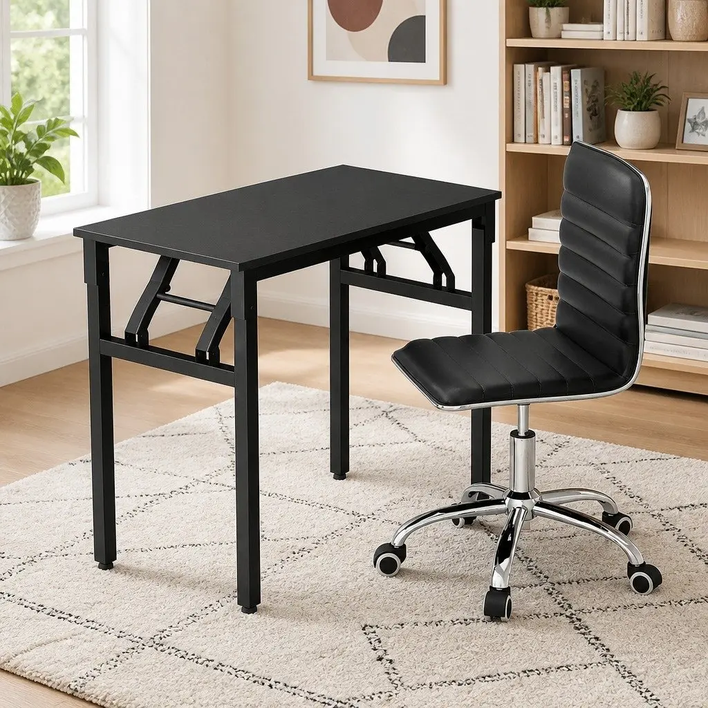 Foldable Desk and Chair Set