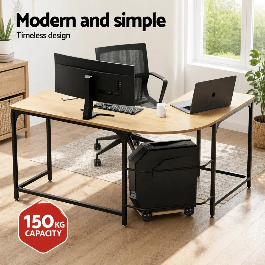 L-Shape Computer Desk for Home Office Needs