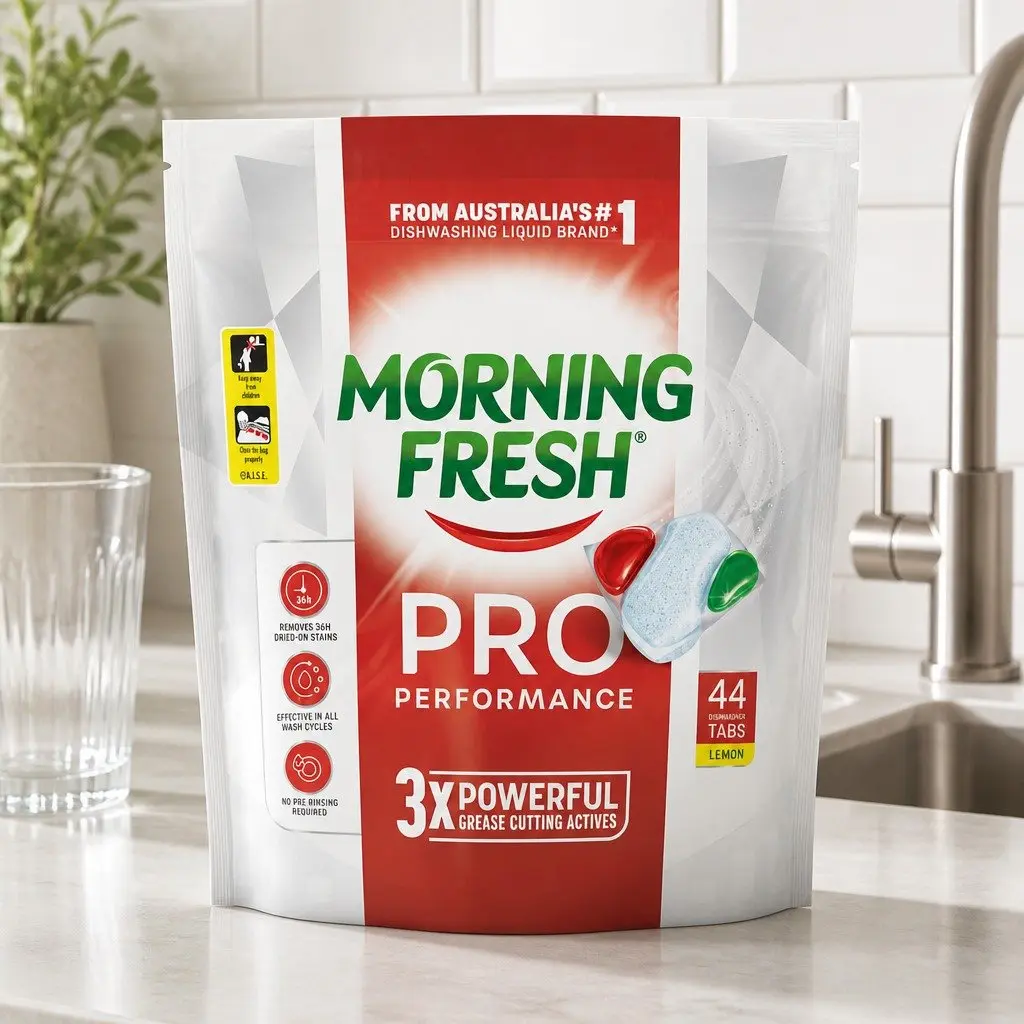 Dishwasher Tablets Lemon Fresh Pro Performance 44 Pack