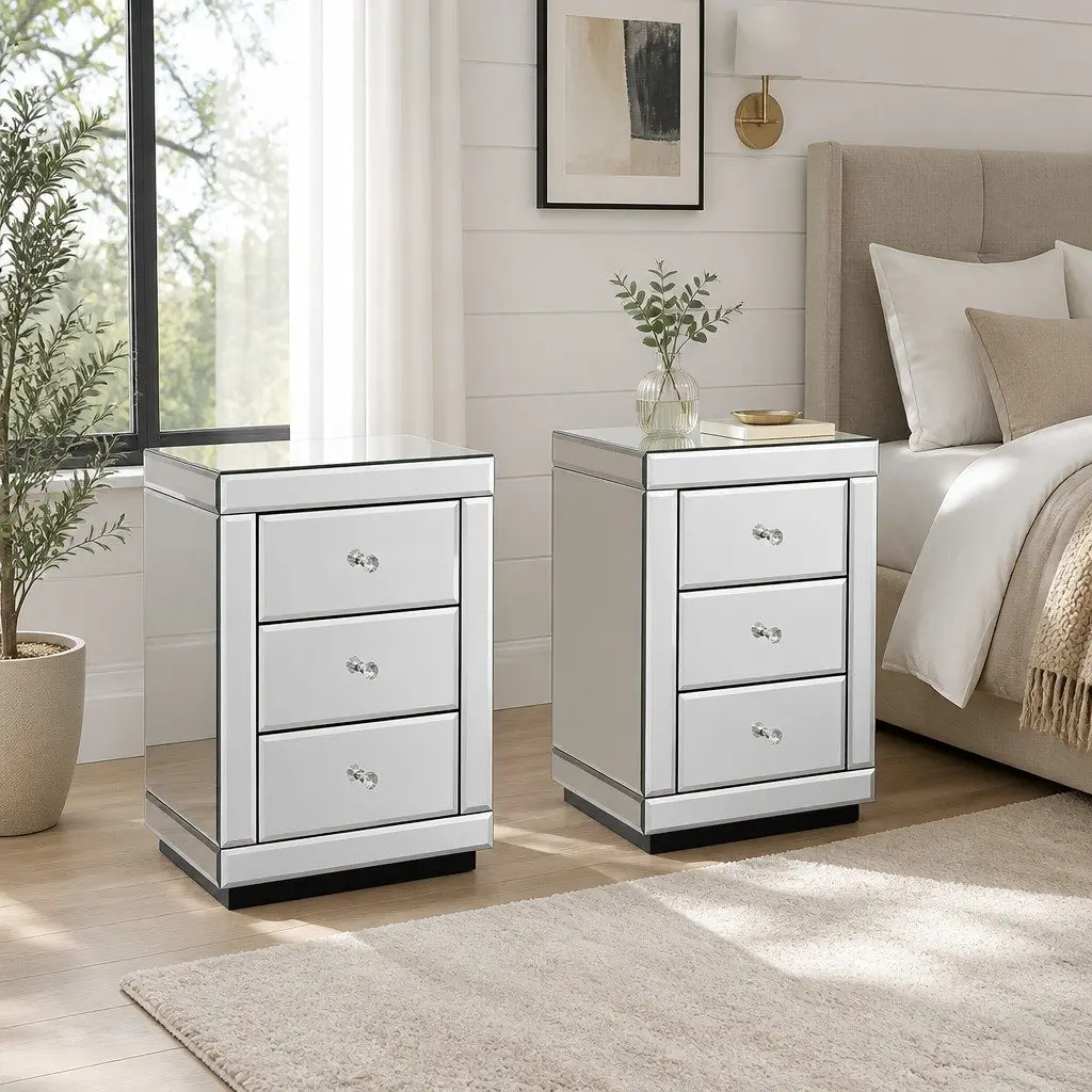 Set of 2 Bedside Tables