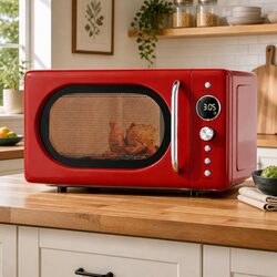 Your New 20L Red Microwave Oven Awaits!