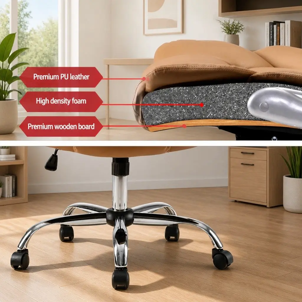 Massage Office Chair High Back 8 Point Vibration Recliner