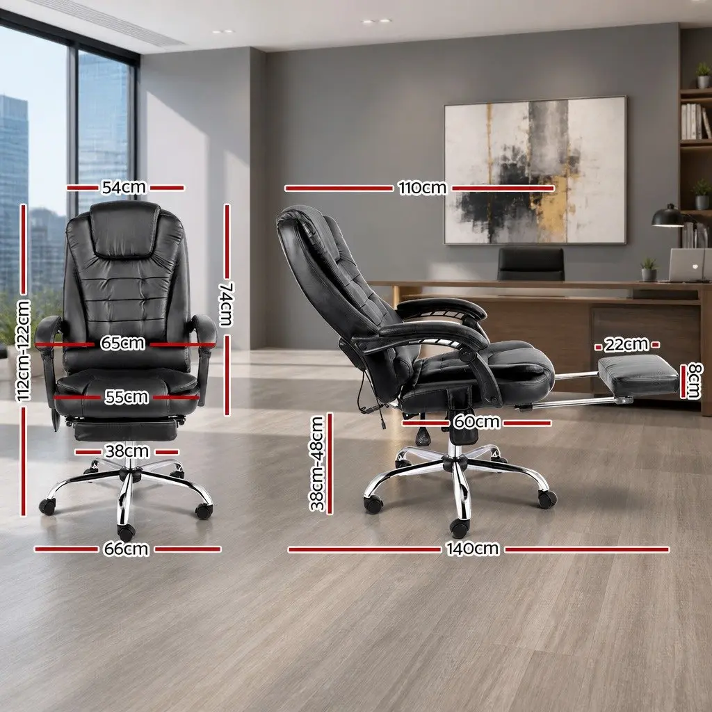 Office Chair with Massage Functionality