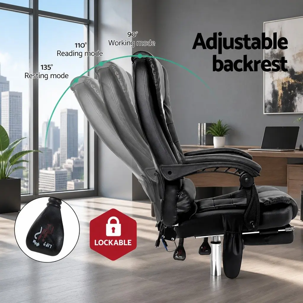 Office Chair with Massage Functionality