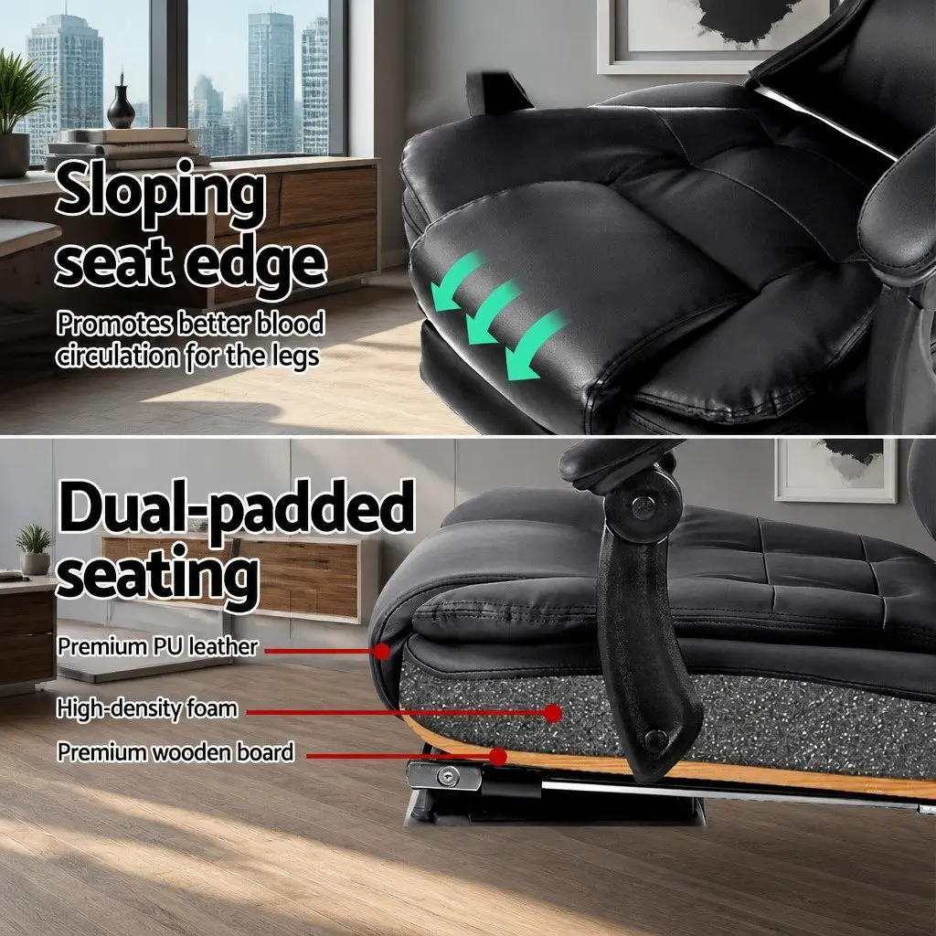 Office Chair with Massage Functionality