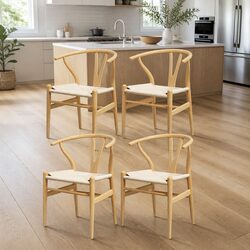 Invite Comfort with This Set of Four Dining Chairs