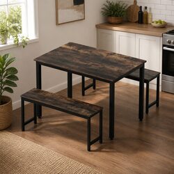 Friendly Dining Table and Bench Set for Your Home