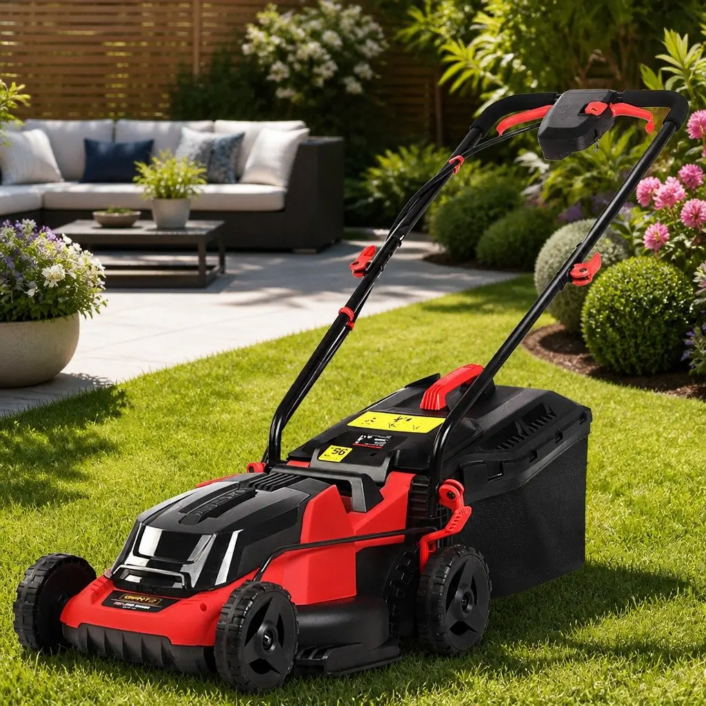 Cordless Lawn Mower for Easy Maintenance