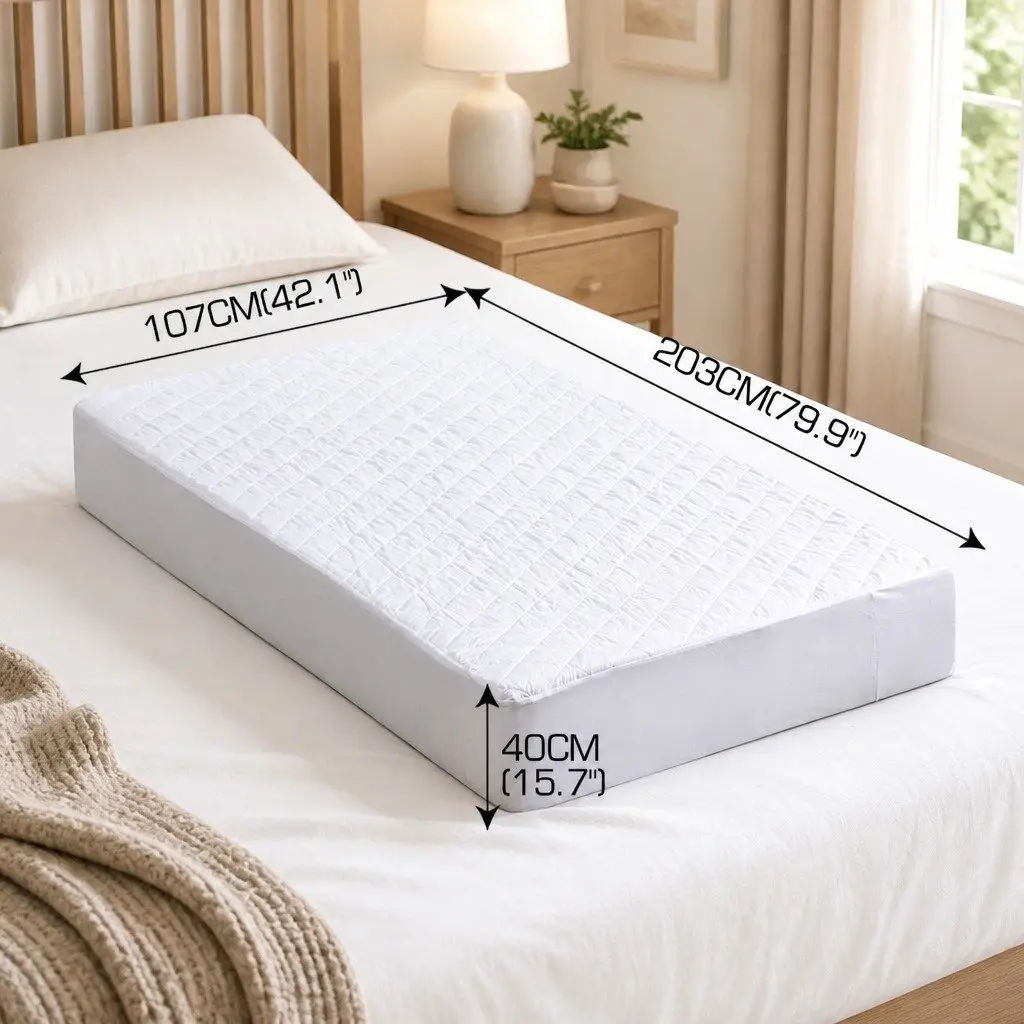 Fitted Waterproof Mattress Protector King Single Microfiber Dust Mite Prevention