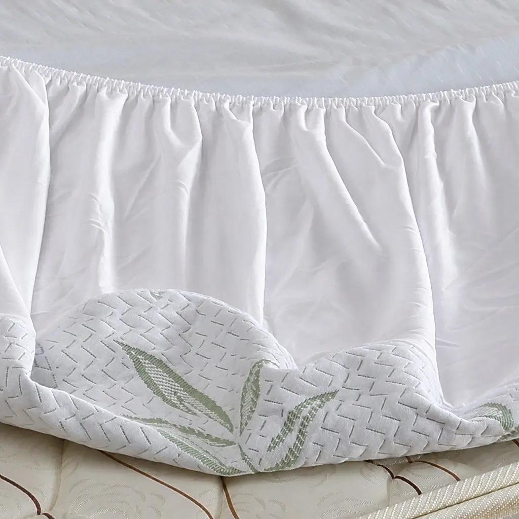 King Single Fitted Mattress Protector Waterproof Breathable Dust Mite Allergen 35cm or 40cm Depth