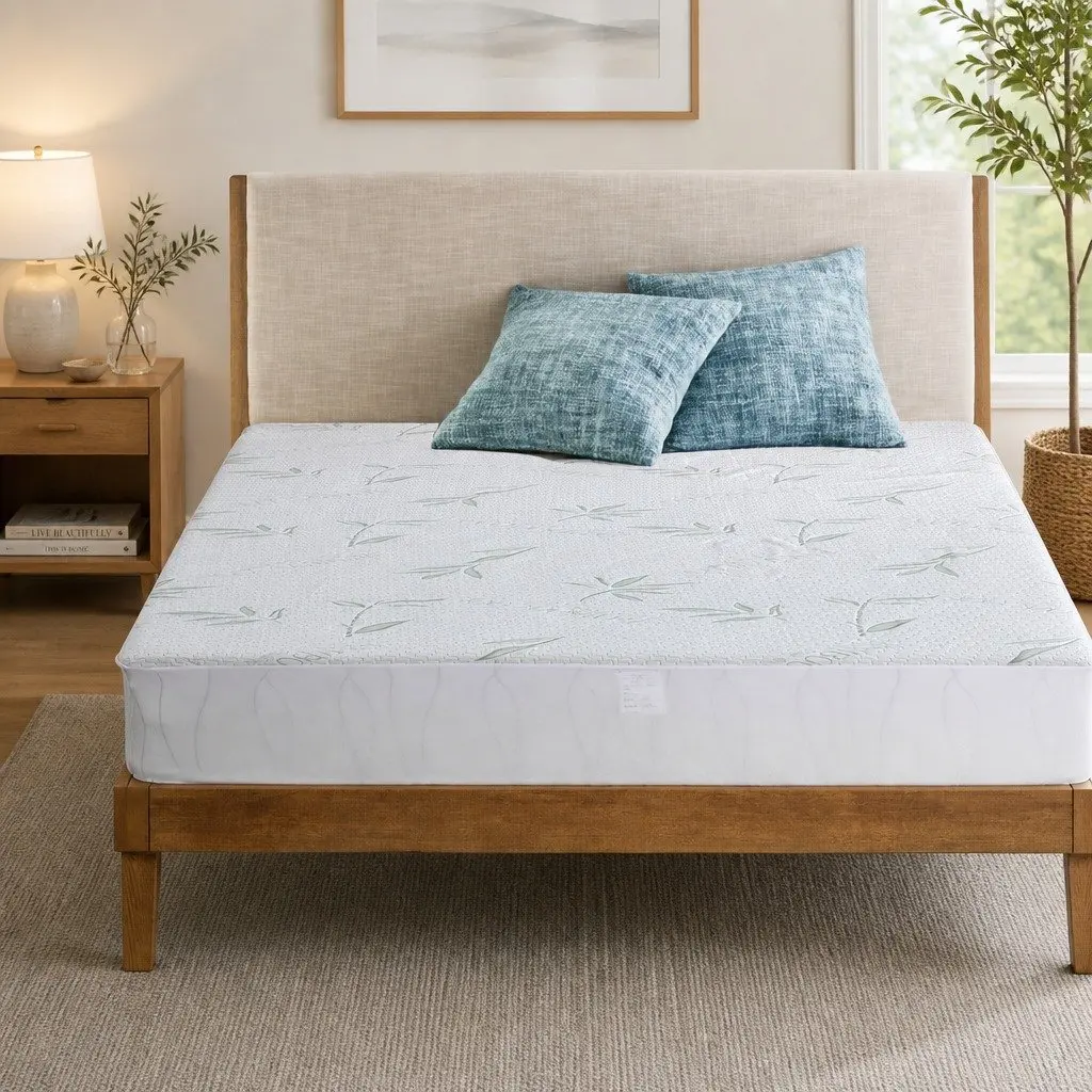 King Mattress Protector Waterproof Breathable Fitted Cover Machine Washable