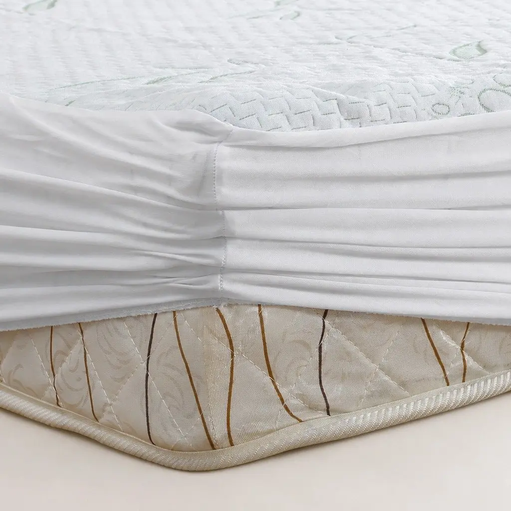 Queen Fitted Mattress Protector Waterproof Dust Mite Allergen Prevention 35cm or 40cm Depth