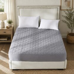 Bamboo Charcoal Mattress Protector Topper for Queen Beds