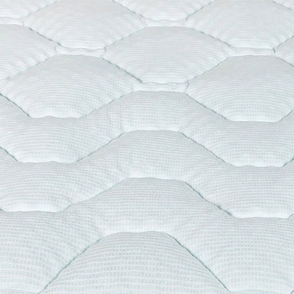 King Mattress Topper Memory Foam Bamboo Cover Cooling Pressure Relief 203cm x 183cm x 3cm