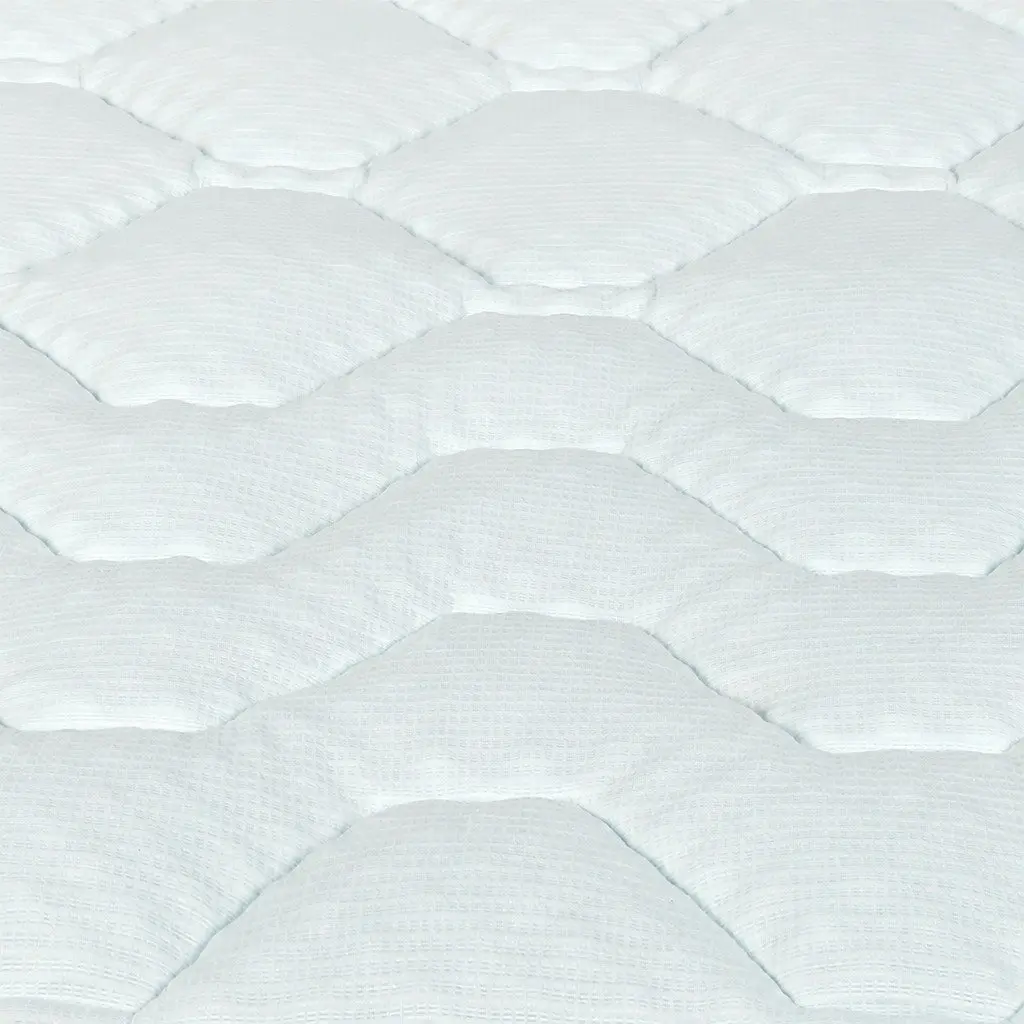 Memory Foam Queen Mattress Topper Egg-Crate Bamboo Cover 3cm Thick